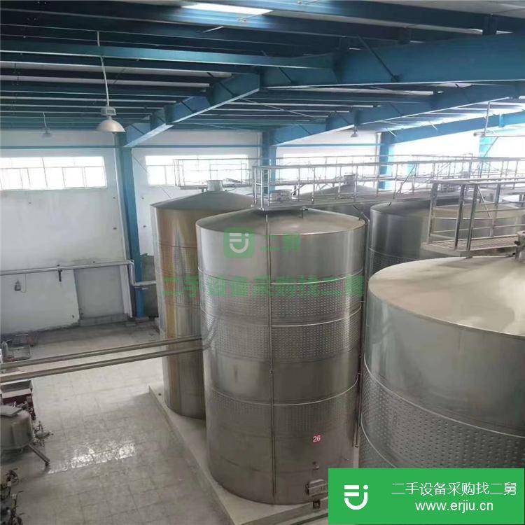 山東出售二手不銹鋼儲罐