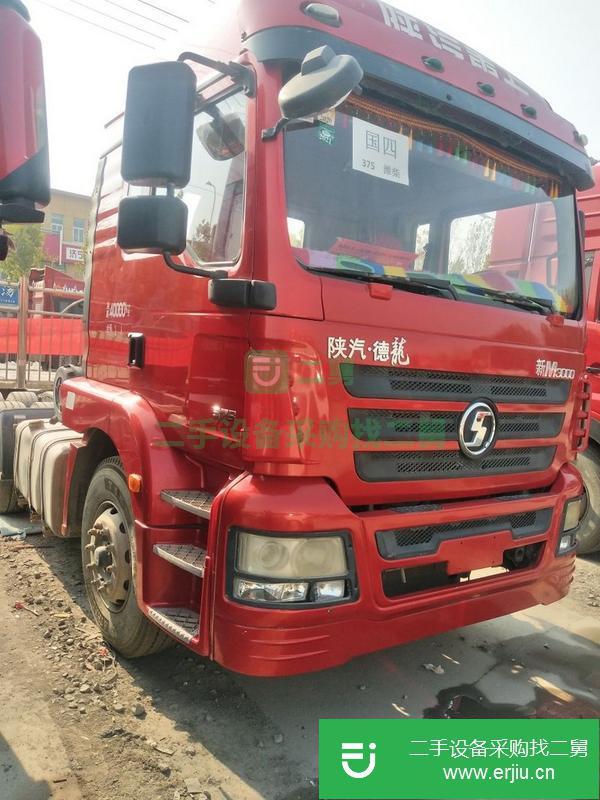 山東出售二手德龍M3000國四375馬力牽引車