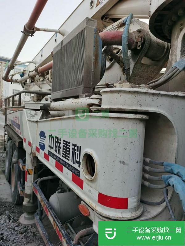 河北出售二手五十鈴37米擺腿三橋四節臂泵車