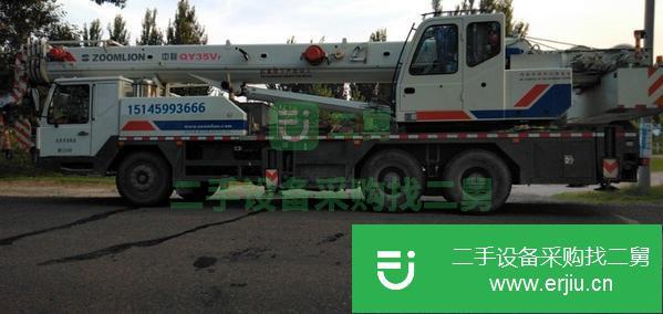 黑龍江出售二手12年中聯藍色關愛吊車