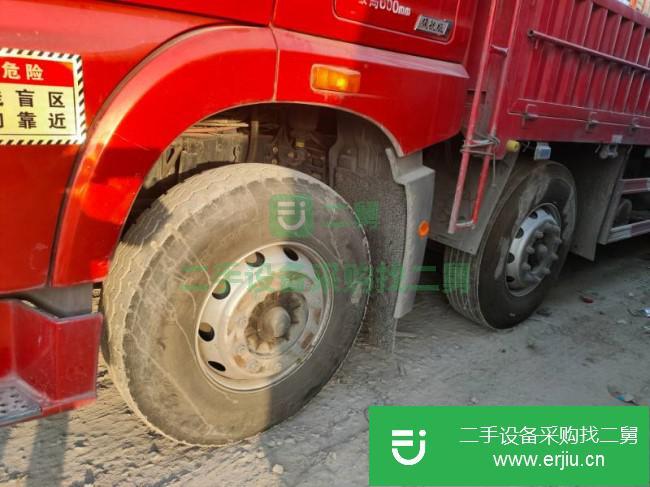江西出售二手一汽解放9.6米高欄前四后八貨車