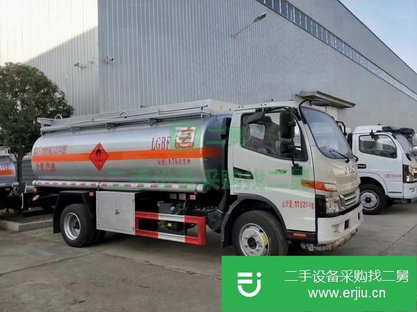 天津出售二手國六8.5方江淮駿鈴8噸油罐車