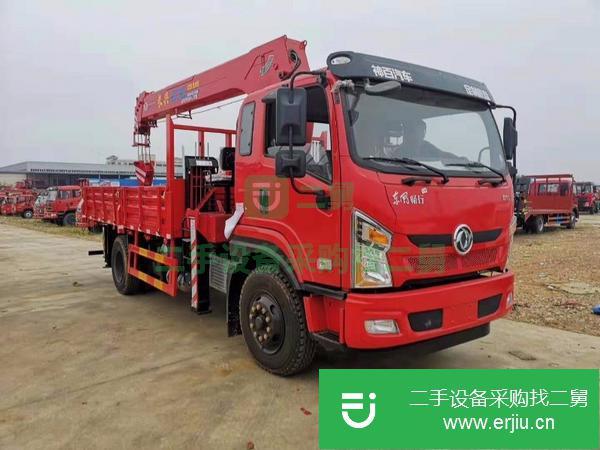 湖南出售二手東風華神短軸單橋隨車吊