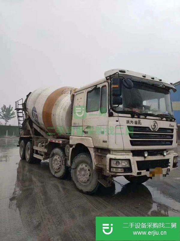 湖北出售二手國三二十方德龍攪拌車原車原版可提檔