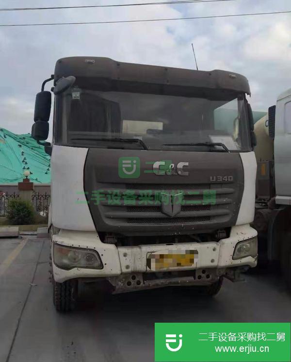 廣西出售二手精品聯(lián)合重卡大12方玉柴340發(fā)動機攪拌車