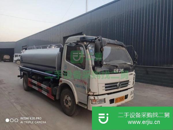 湖北出售二手帶手續灑水車8.5方包提檔
