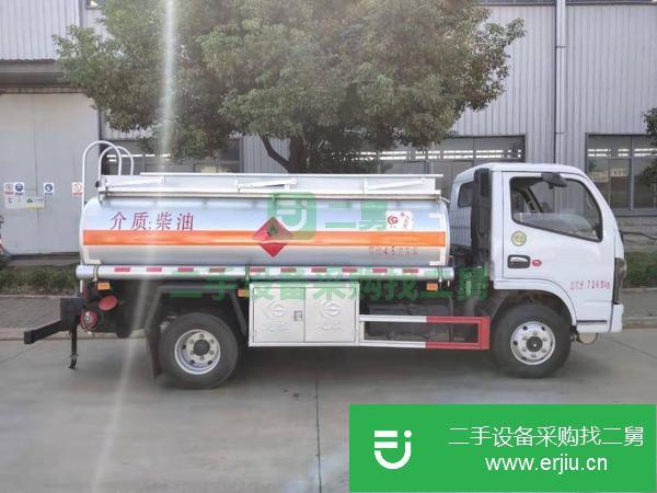 天津出售二手5噸油罐車玉柴115馬力國五發動機