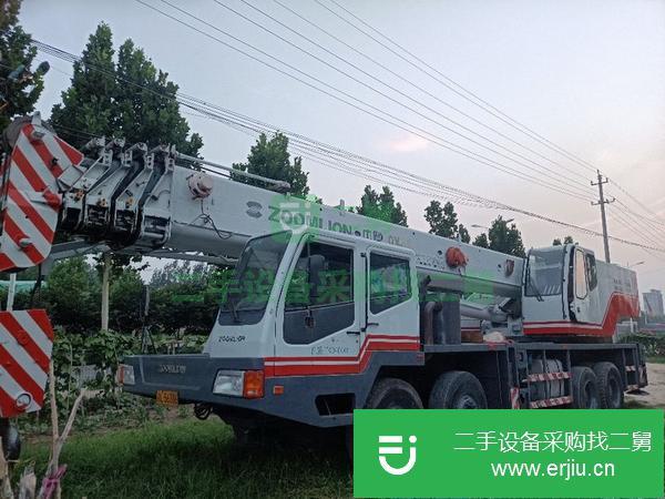 河南出售二手09年中聯50噸吊車手續齊全