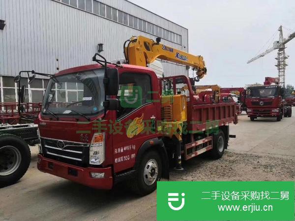 江西出售二手重汽豪曼3300短軸距大馬力隨車吊
