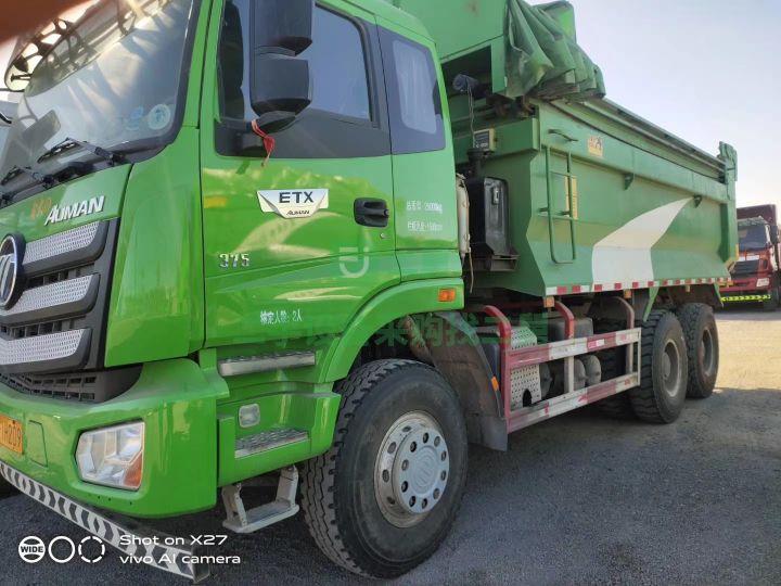 出售二手18年的國(guó)五歐曼ETX后八輪自卸車