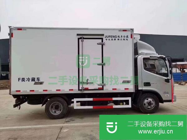 內(nèi)蒙古出售二手福田歐馬可國六4.2米冷藏車