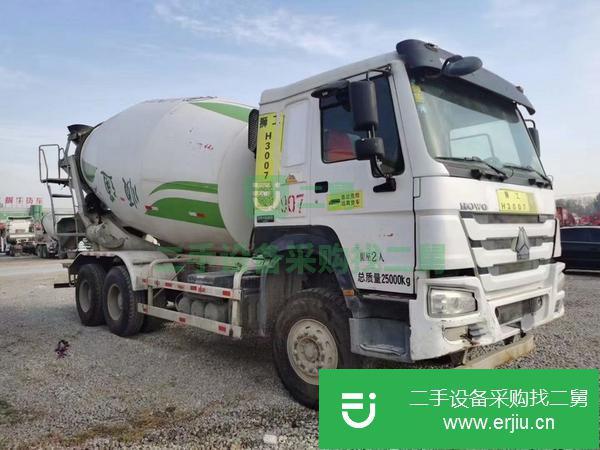 湖南出售二手18年豪沃十六方攪拌罐車(chē)