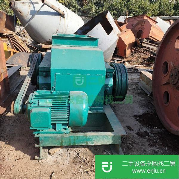 河南出售二手對輥破碎機