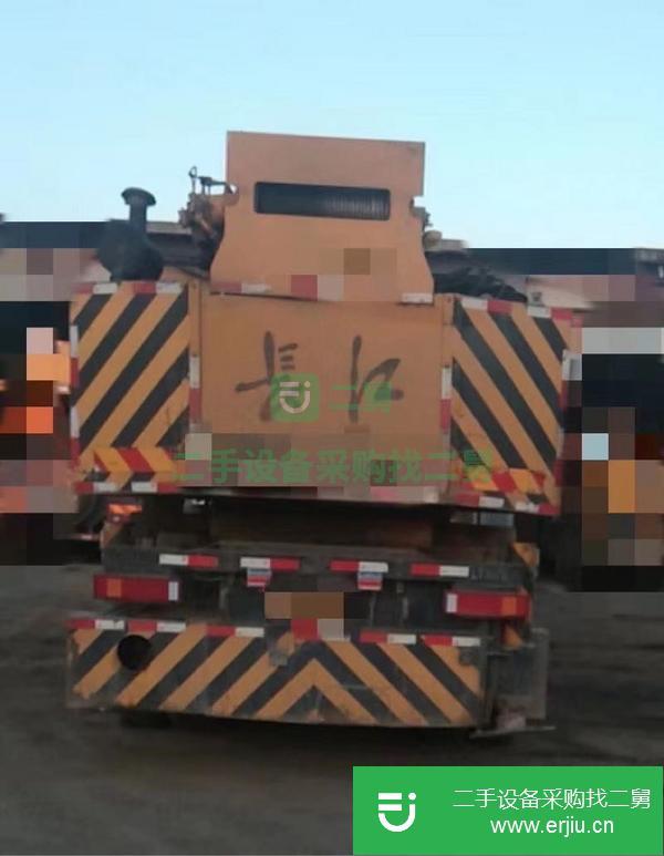 吉林出售二手07年長江70噸汽車吊手續齊全，有副臂