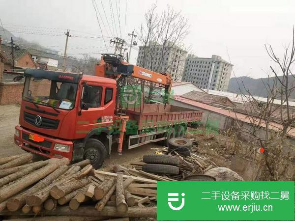 河北出售二手石煤14噸后八輪隨車吊