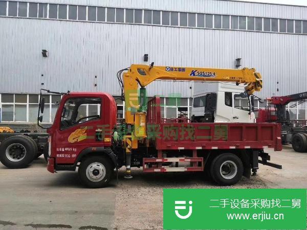 江西出售二手重汽豪曼3300短軸距大馬力隨車吊