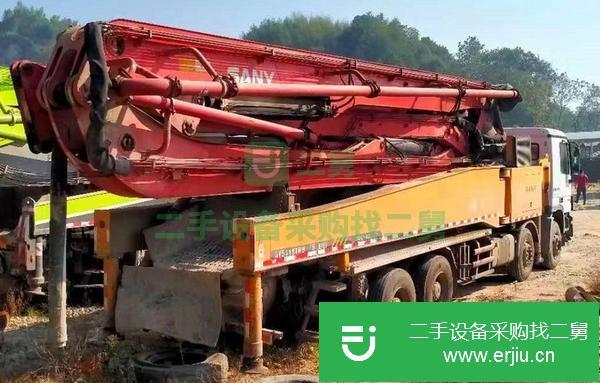 湖南出售二手奔馳四橋叉腿52米泵車車況精品手續(xù)齊全包過戶