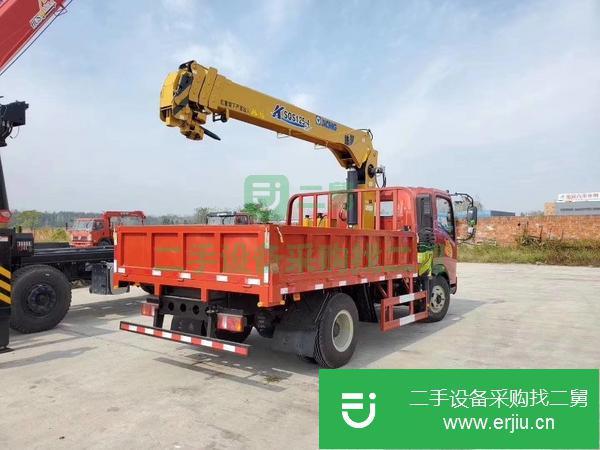 江西出售二手重汽豪曼3300短軸距大馬力隨車吊