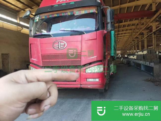 黑龍江出售二手一汽解放半掛車