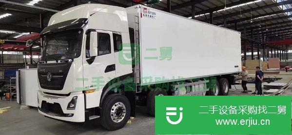 湖北出售二手東風天龍前四后八冷藏車
