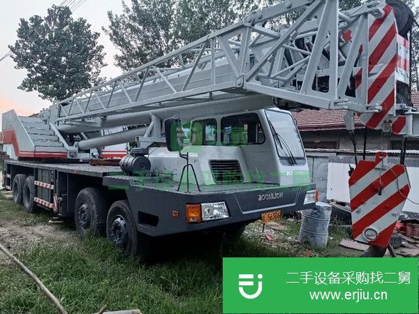 河南出售二手09年中聯50噸吊車手續齊全