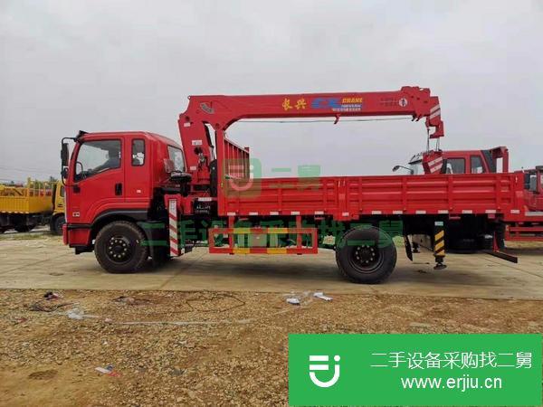 湖南出售二手東風華神短軸單橋隨車吊