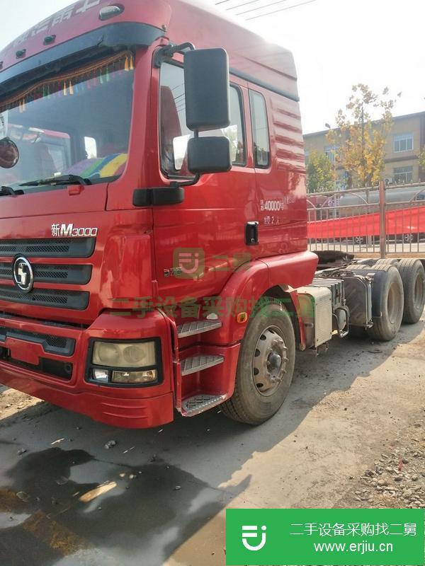 山東出售二手德龍M3000國四375馬力牽引車