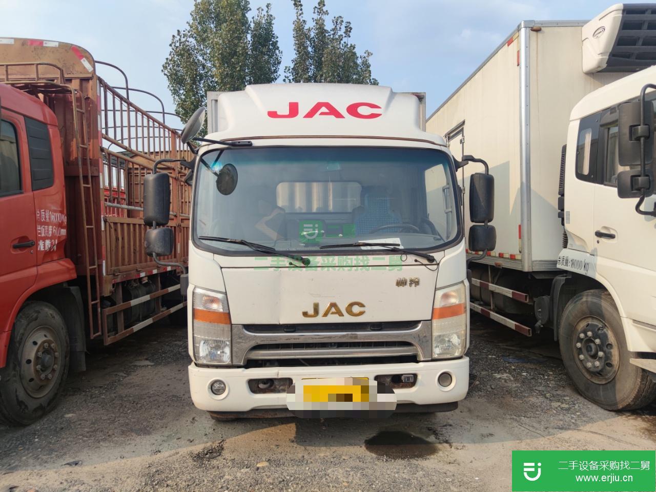 四川出售二手江淮帥鈴箱式貨車