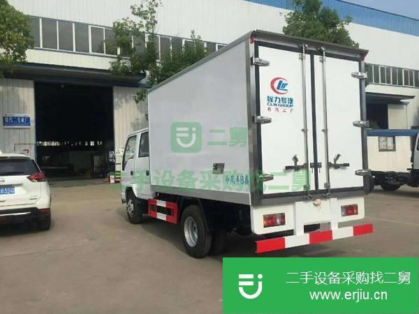 河北出售二手五十鈴國六雙排120馬力冷藏車