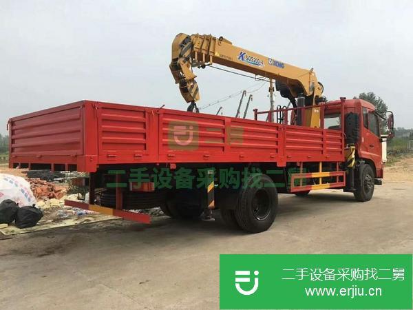 湖北出售二手國五6.3噸隨車吊可分期