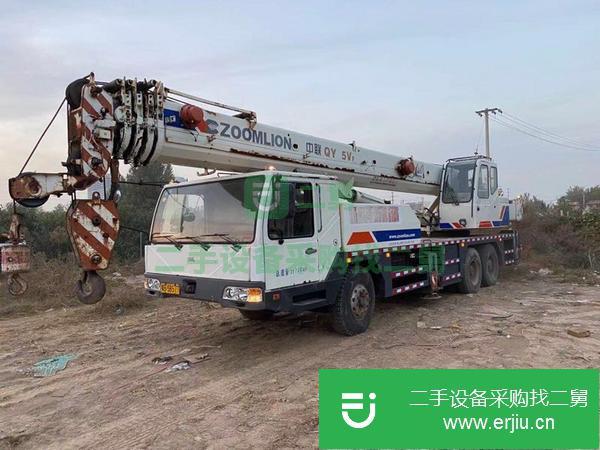 湖北出售二手中聯25v5吊車手續齊全全車無漏油液壓超順