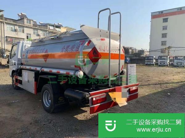 四川出售二手東風4噸油罐車朝柴102馬力手續齊全