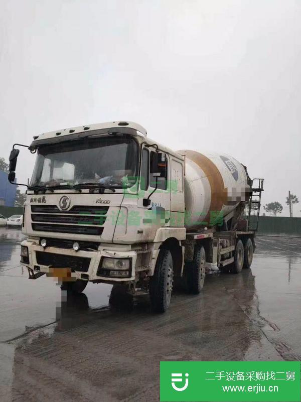 湖北出售二手國三二十方德龍攪拌車原車原版可提檔