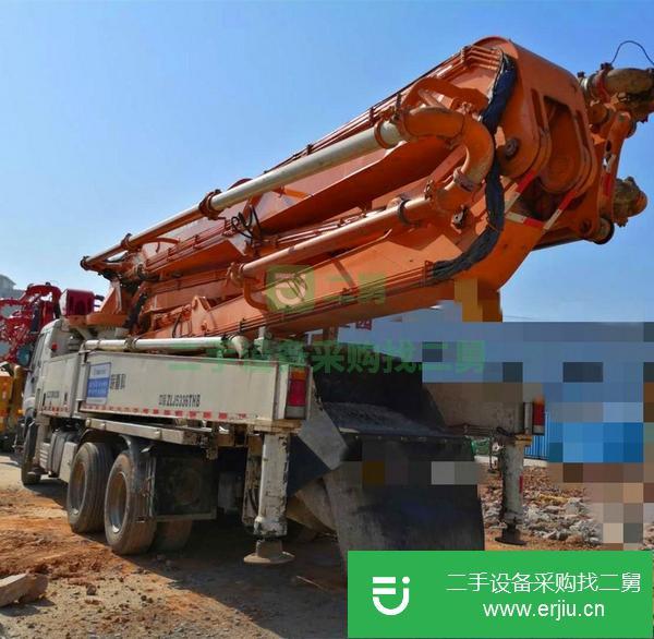 湖南出售二手五十鈴三橋叉腿47米泵車手續齊全包過戶