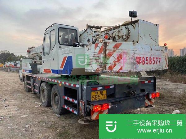 湖北出售二手中聯25v5吊車手續齊全全車無漏油液壓超順