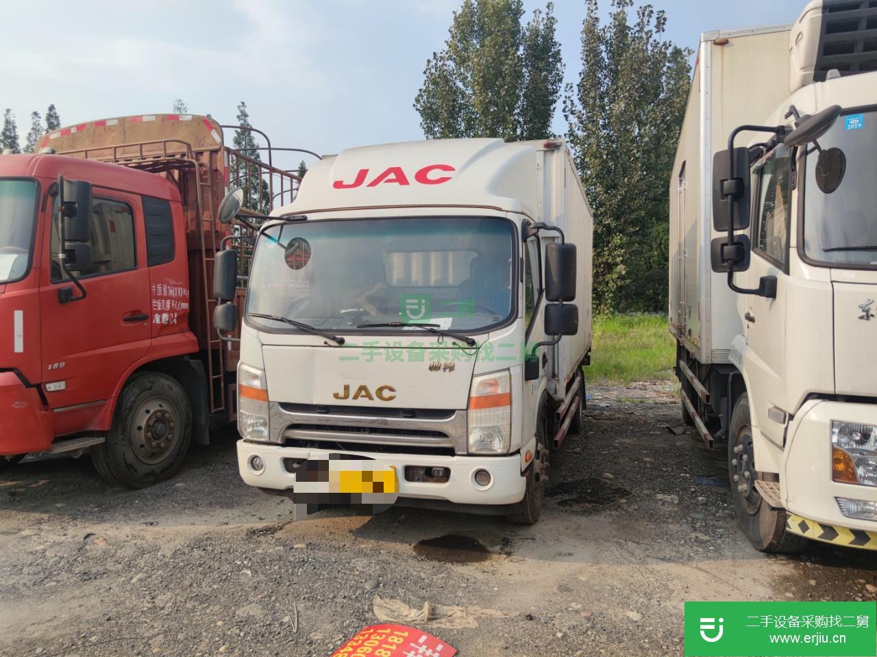 四川出售二手江淮帥鈴箱式貨車