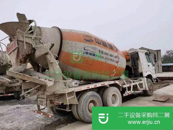 吉林出售二手豪沃13年10方攪拌車,手續齊全