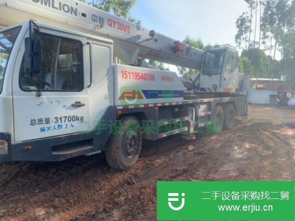 廣東出售二手中聯重科25V5五節臂吊車