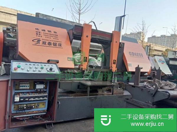 江蘇出售二手雙泰鋸床，機子成色不錯，帶自動送料