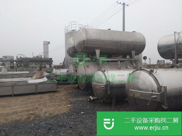 山東出售二手不銹鋼電加熱殺菌鍋