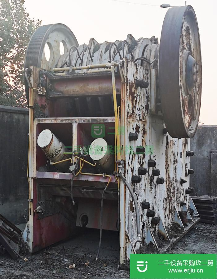 河南出售二手1518顎式破碎機