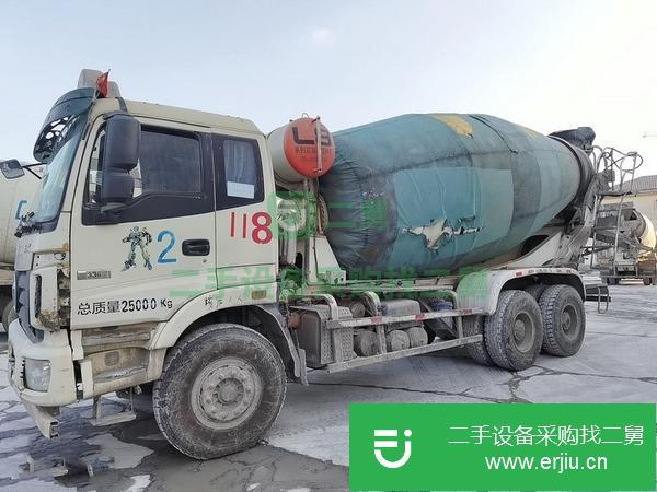 江蘇出售二手15年國四歐曼14方攪拌罐車