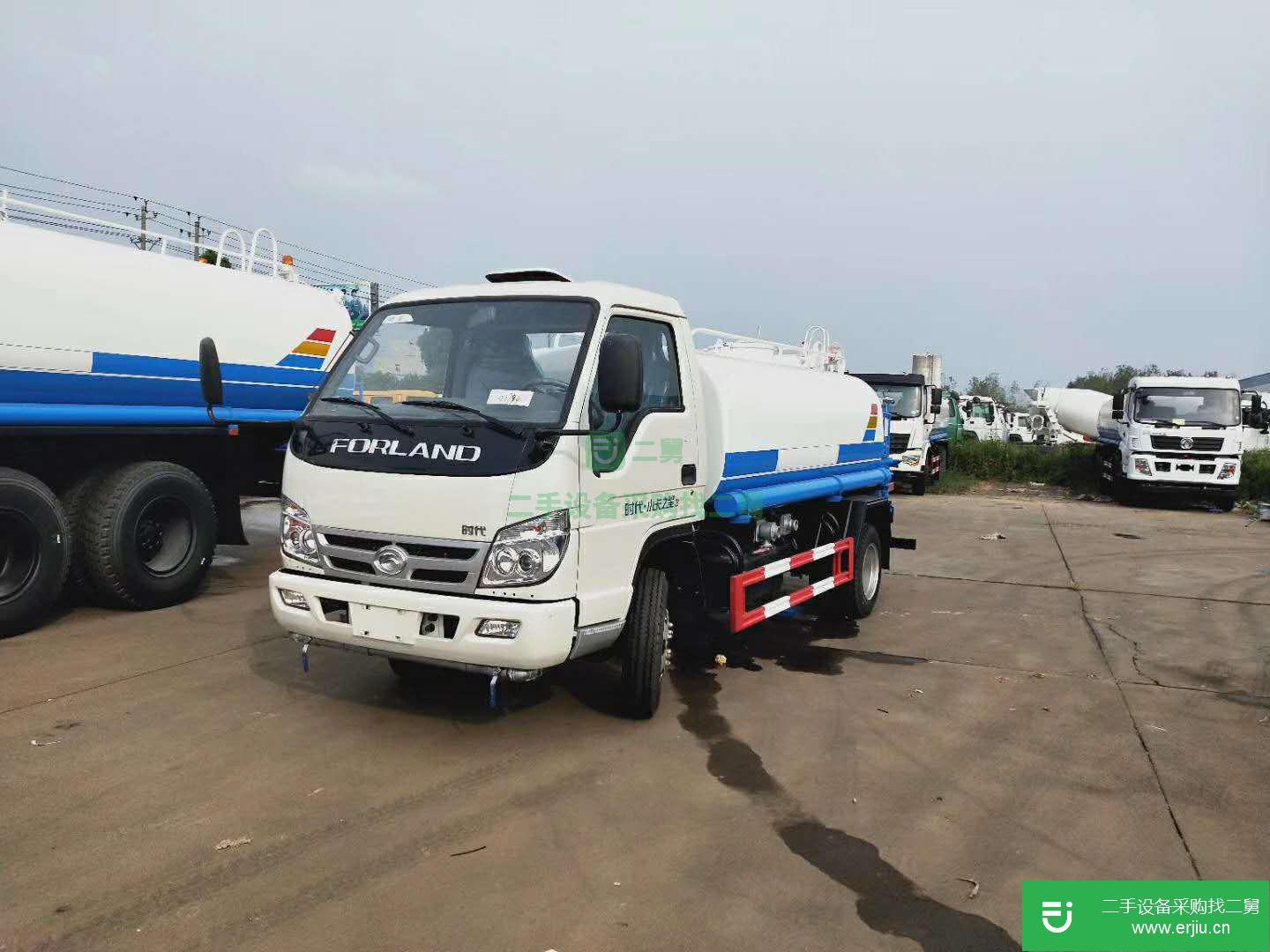 湖北出售二手福田歐馬可88馬力灑水車