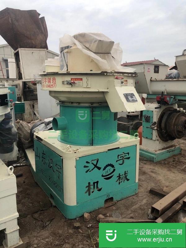 山東出售二手漢宇560生物質顆粒機