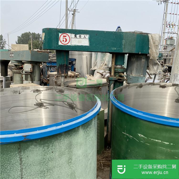 山東出售二手變頻升降分散機