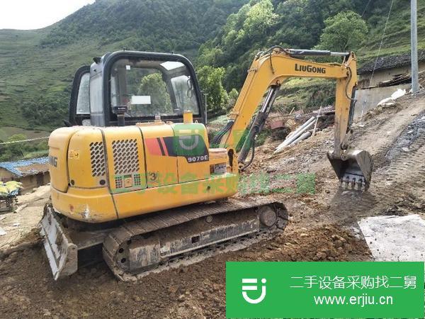 重慶出售二手柳工9055挖掘機車況完美
