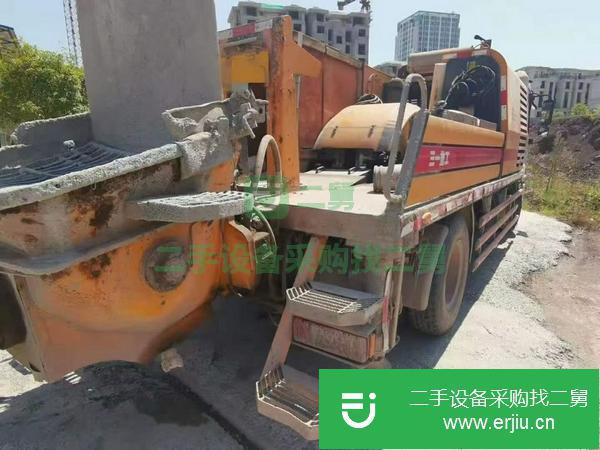 重慶出售二手三一10020國四車載泵手續齊全