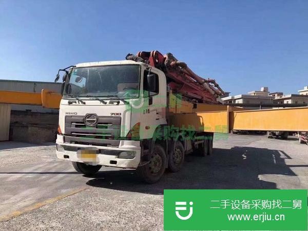 湖南出售二手日野52米泵車
