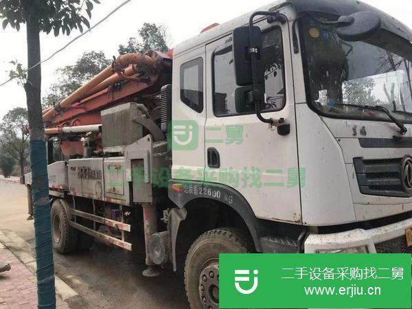 河南出售二手國五兩橋37米泵車