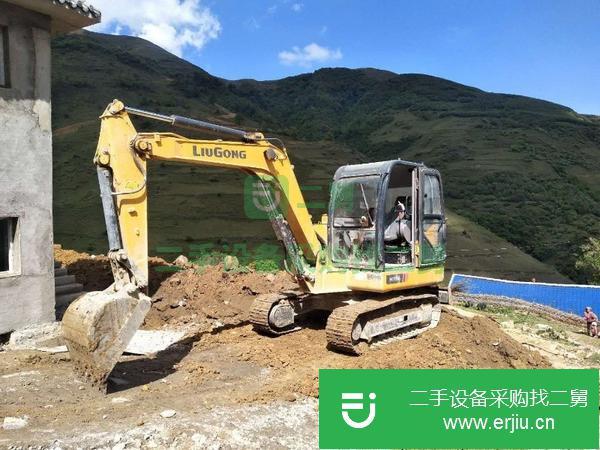 重慶出售二手柳工9055挖掘機車況完美